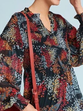 Anthropologie Akemi + Kin Elegant Multicolor Women's Blouse size M